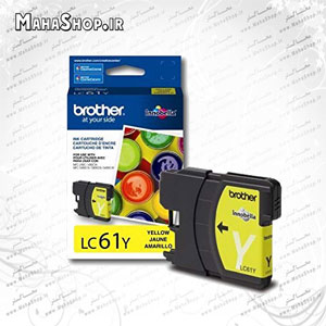 کارتریج فابریک Brother LC61 Yellow